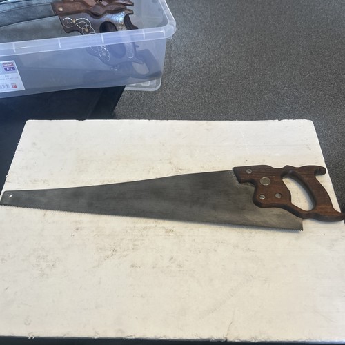 Vintage disston handsaw - , 24”