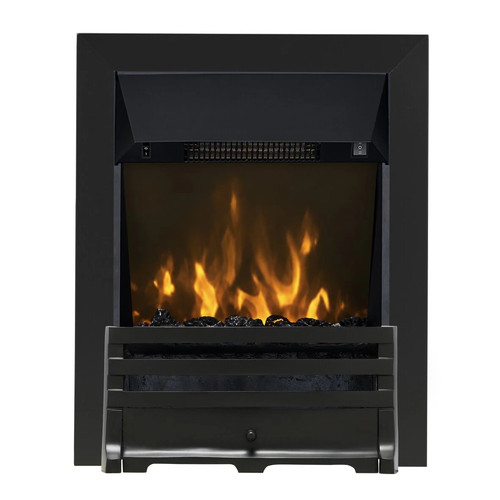 2kw electric inset fire black - 2kw,