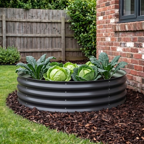 Metal raised garden - raised,