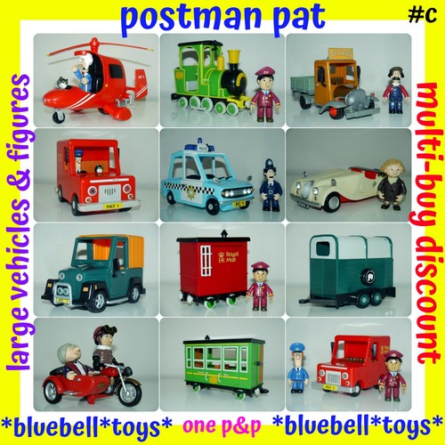 Postman pat toys - postman, cars