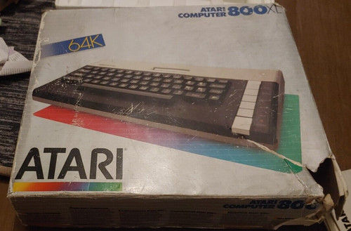 Atari 800 with tv - pa, &