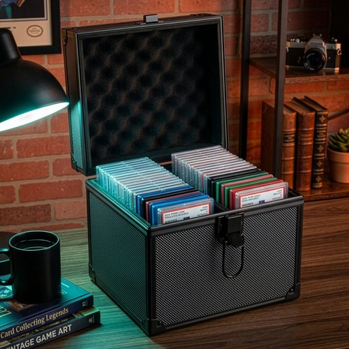 Graded cards storage box - graded,