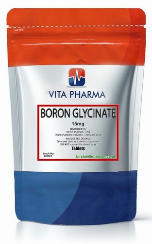 Boron glycinate 15mg - glycinate,