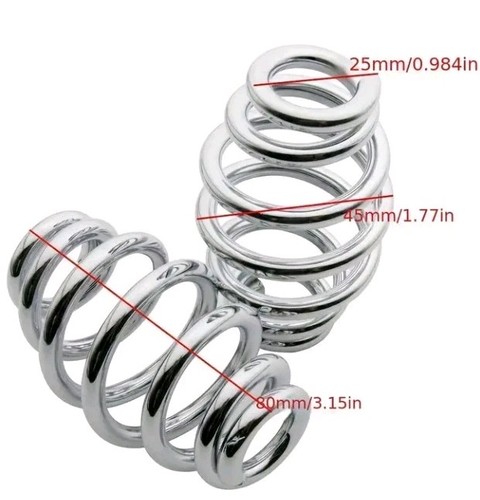 Chrome coiled solo - chrome,