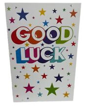 Good Luck Card 7x5” Card new