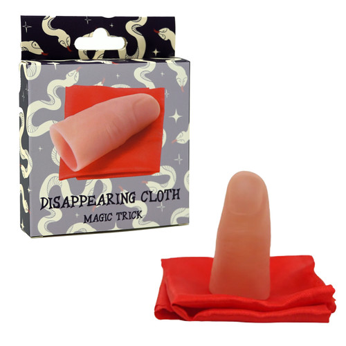 Disappearing cloth thumb tip - cloth,