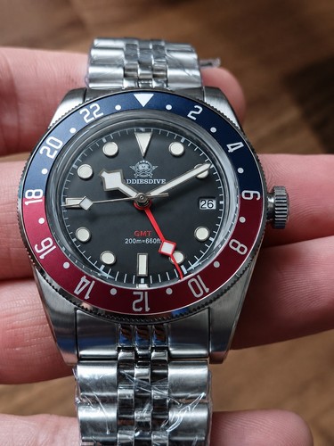 Addiesdive gmt watch jubilee - watch,
