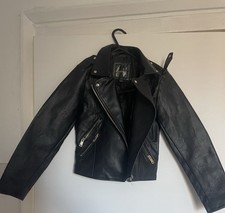 Children’s Black Leather