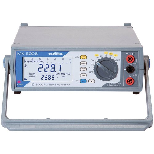 Metrix mx5006 multimeter bench - metrix,