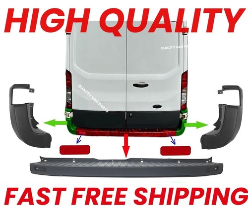 Rear bumper set with - set,