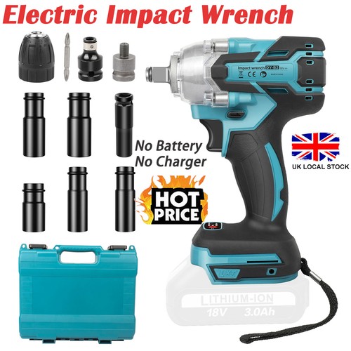 Cordless electric impact - 1/2",