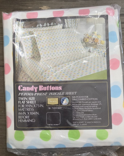 Sears candy buttons perma - buttons,