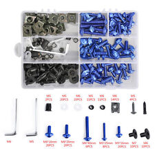 Blue Fairing Bolts Screws Kit
