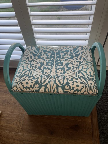 Turquoise lloyd loom bijou - turquoise,