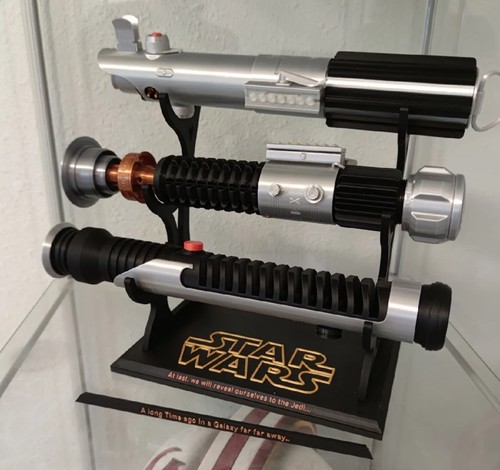 Lightsaber display stand star - lightsaber,