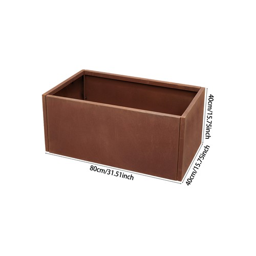 Heavy duty metal planter - heavy,