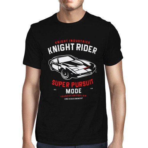 1tee mens knight rider car - 1tee,