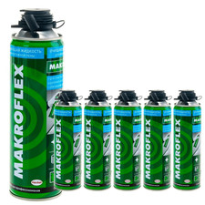 Foam Gun Cleaner by Henkel, Construction Foam Cleaner - 6 x 500ml PU Cleaner