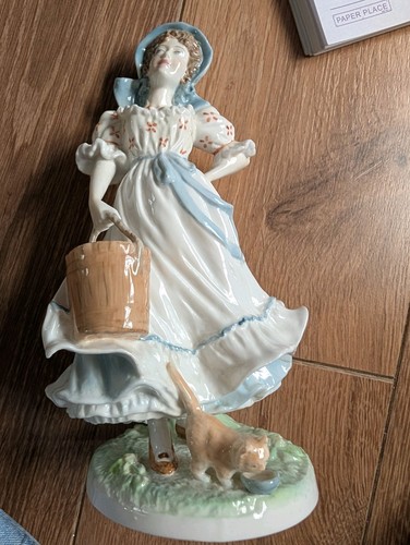 The milkmaid fine bone - milkmaid, china