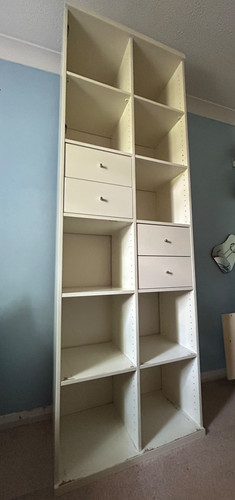 Tall white ikea liatorp - white,