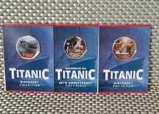 2025 Titanic 40th Anniversary 2nd New 50p Coin BUNC Issued In Guernsey.