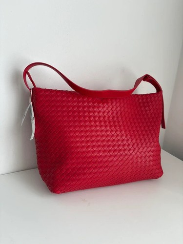 Marks spencer red woven - spencer,
