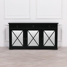Seconds black mirror door - black,