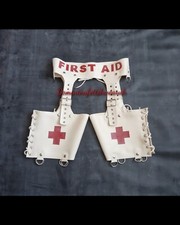 Latex Short Chaps Heavy Rubber