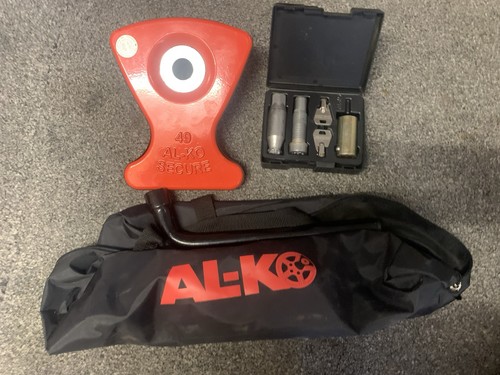 Alko secure caravan wheel - secure,