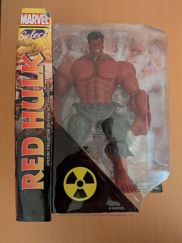 Marvel select red hulk disney - marvel,