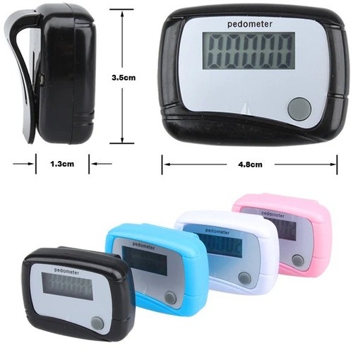 Lcd clip pedometer step - clip,