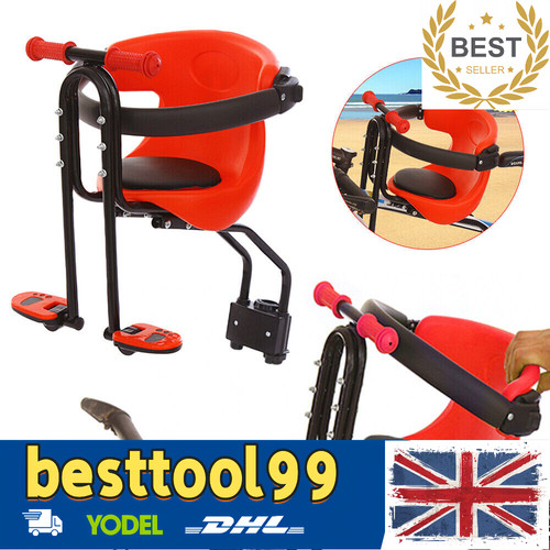 Front mount child bike seat - child,