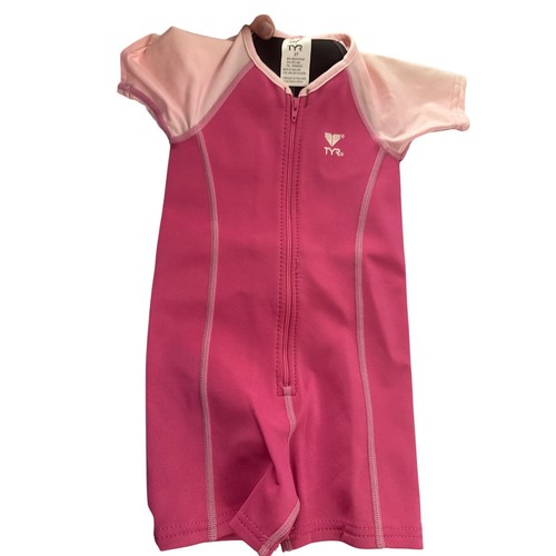Tyr kids pink thermal wetsuit - kids,