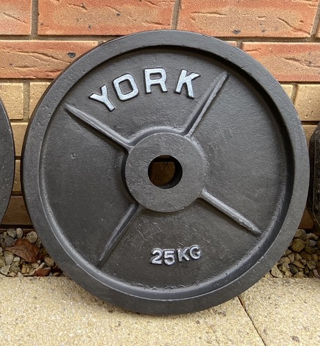 Single 25kg york olympic - 25kg,