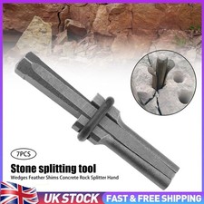 7pcs 9/16" Stone Splitters