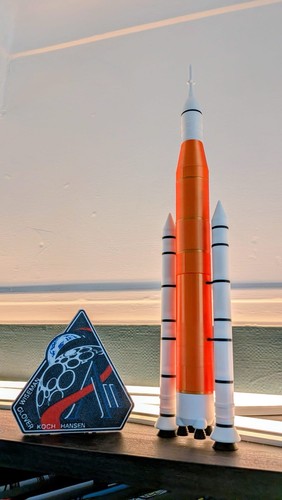 Nasa artemis rocket model - nasa,