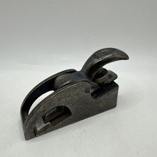 Vintage British Made Record No 076 Bullnose Rebate Plane Carpenters Joiners