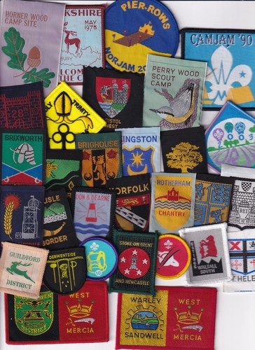 Boy scout badges - 30, (ss)