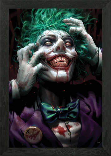 Joker framed wall art - framed, poster