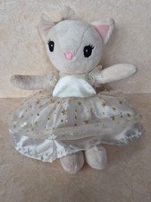 H&M Cat Cream Dress Soft Plush