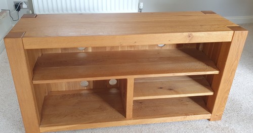 Solid oak entertainment - solid, /