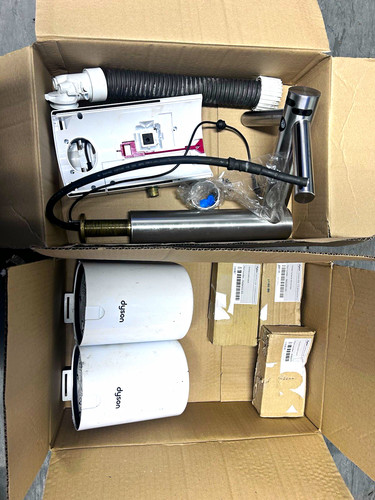 Dyson tap white hand dryer - white,