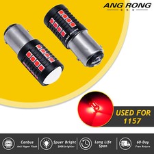 2x Red 380 BAY15d P21/5W 1157