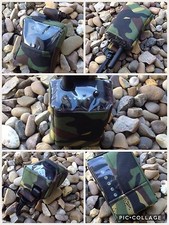 Peak angling products carp fishing receiver bite alarm pouch in CAMO