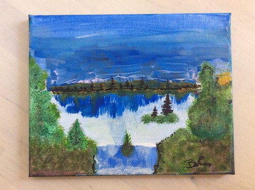 Original bob ross - original, style