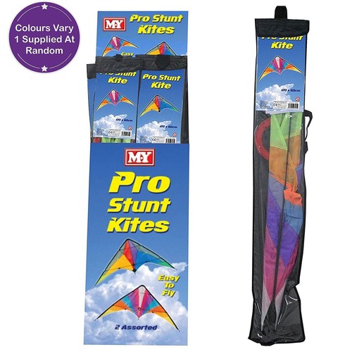 Stunt rainbow kite 120cm - rainbow,