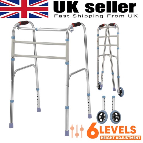 Folding walking frame - folding,