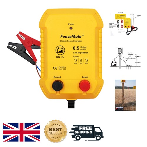 12v electric fence energiser - 12v,