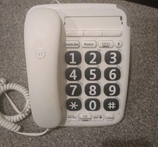 BT Big Button 200 Corded Phone with Handsfree Speaker