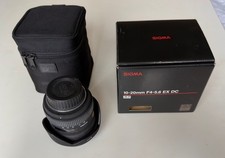 Sigma EX 10-20mm f/4.0-5.6 HSM